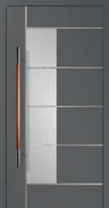  stilren aluminium ytterdør