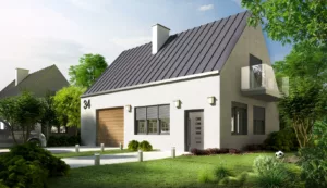 moderne aluminium ytterdør