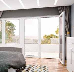 store pvc vinduer stue