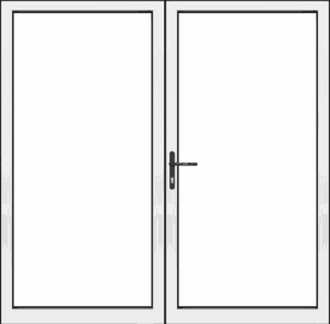 Aluprof MB-86 Dobbel dør