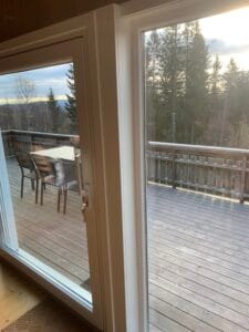 Skyvedører i Sarpsborg med store glassflater